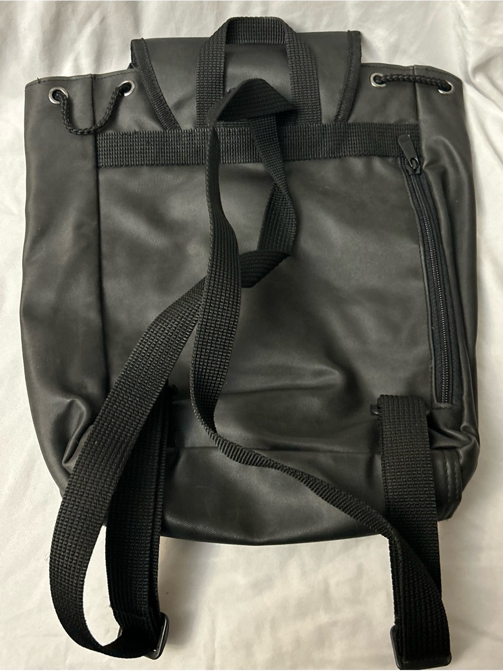 Candies Black Drawstring Backpack - Picture 4 of 5